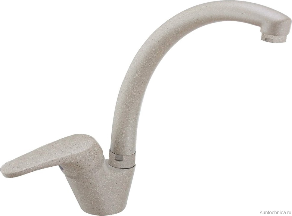 Смеситель для кухни Kaiser County 55244-6 бежевый мрамор