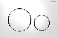 Комплект Унитаз подвесной Villeroy & Boch Venticello 4611RL01 безободковый, альпийский белый + Инсталляция Geberit Duofix UP 320 111.300.00.5 + Кнопка Sigma 20 115.882.KJ.1 белая, глянцевый хром + Крепления 111.815.00.1 к стене