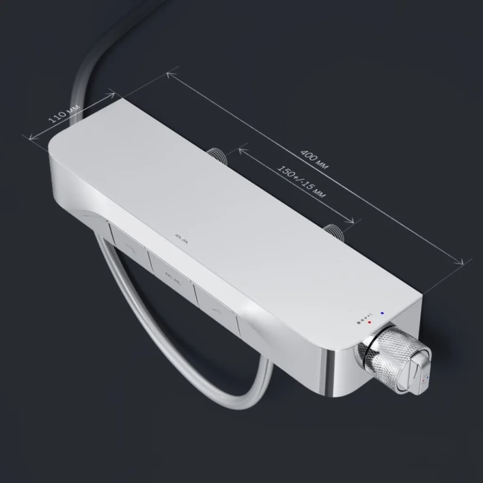 Смеситель для ванны с душем AM.PM Func F8F10500 хром