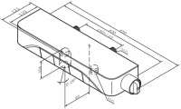 Смеситель для ванны с душем AM.PM Func F8F10500 хром Смеситель для ванны с душем AM.PM Func F8F10500 хром