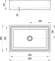 Тумба с раковиной Ravak Formy SD 120 глянцевая белая