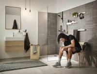 Душевая лейка Hansgrohe Pulsify Relaxation 105 3jet 24110000 хром Душевая лейка Hansgrohe Pulsify Relaxation 105 3jet 24110000 хром