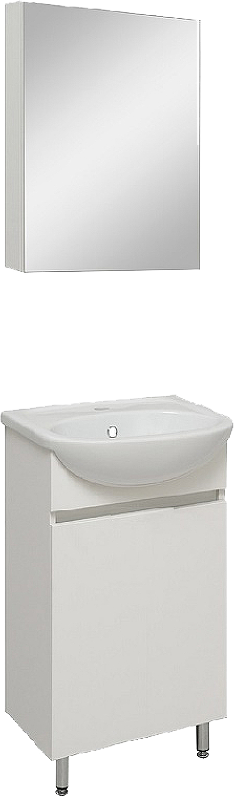 Мебель для ванной комнаты Runo Лада 40 белая