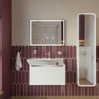 Мебель для ванной комнаты STWORKI Ши 80, подвесная