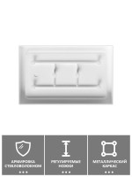 Поддон для душа Abber AD3C109 100х90 см, белый Поддон для душа Abber AD3C109 100х90 см, белый