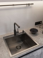 Мойка кухонная Emar PVD EMB-117A PVD Nano Dark