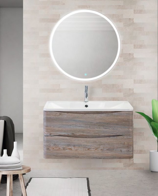 Тумба под раковину BelBagno Acqua 80 подвесная, pino scania