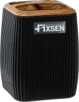 Набор Стакан Fixsen Black Wood 401-3 + Мыльница 401-4