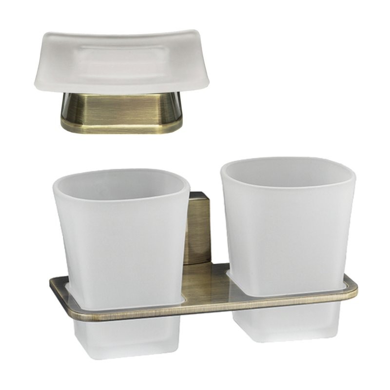 Набор Стакан Wasserkraft Exter K-5228D + Мыльница K-5529