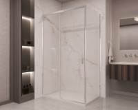 Душевой уголок Vincea Stella VSR-1ST8016CL 160x80 см, профиль хром, стекло прозрачное