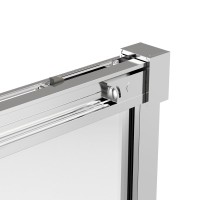 Душевой уголок Vincea Stella VSR-1ST8016CL 160x80 см, профиль хром, стекло прозрачное