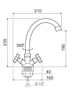 Смеситель для кухни РМС SL118 271F