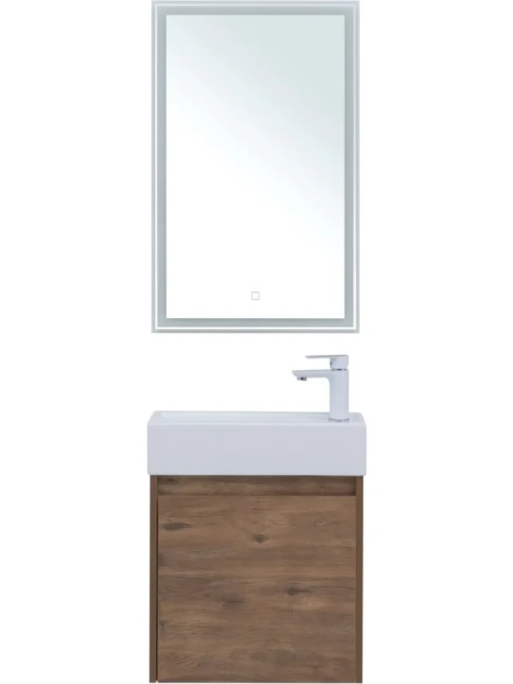 Мебель для ванной комнаты Aquanet Nova Lite 50 дуб рустикальный