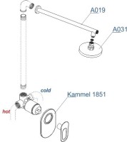 Душевой комплект Wasserkraft A12831
