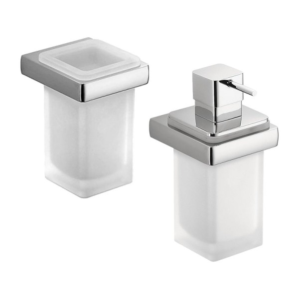 Набор Стакан Colombo Design Lulu B6202 + Дозатор B9321