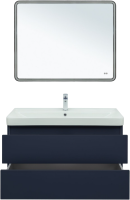 Мебель для ванной комнаты Aquanet Вега 2.0 100 подвесная, маренго