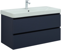 Мебель для ванной комнаты Aquanet Вега 2.0 100 подвесная, маренго