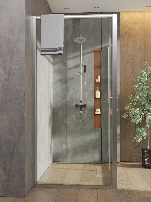 Душевой уголок Orange E23 14090TCR стекло прозрачное, профиль хром