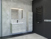 Тумба под раковину без столешницы Caprigo Forte 90 подвесная, белый клен