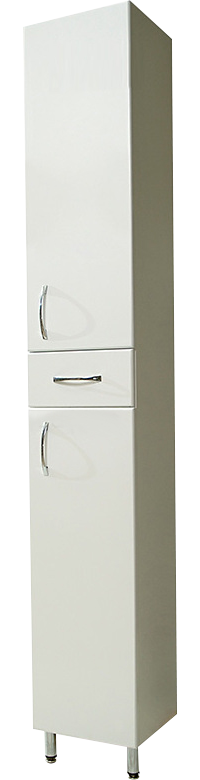 Шкаф пенал для ванной СаНта Стандарт 30 1 ящик