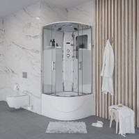 Душевая кабина Niagara Ultra NG-309-01 100х100, с высоким поддоном