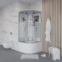 Душевая кабина Niagara Ultra NG-309-01 100х100, с высоким поддоном