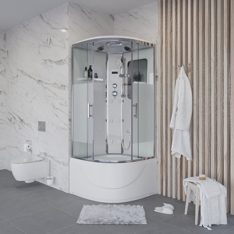 Душевая кабина Niagara Ultra NG-309-01 100х100, с высоким поддоном