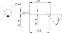 Излив Remer SS91X для ванны