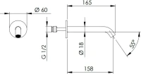Излив Remer SS91X для ванны Излив Remer SS91X для ванны