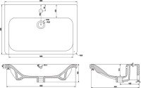 Мебельная раковина BelBagno Soft 65