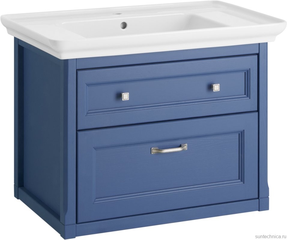 Тумба под раковину без столешницы ASB-Woodline Толедо 85 smalt