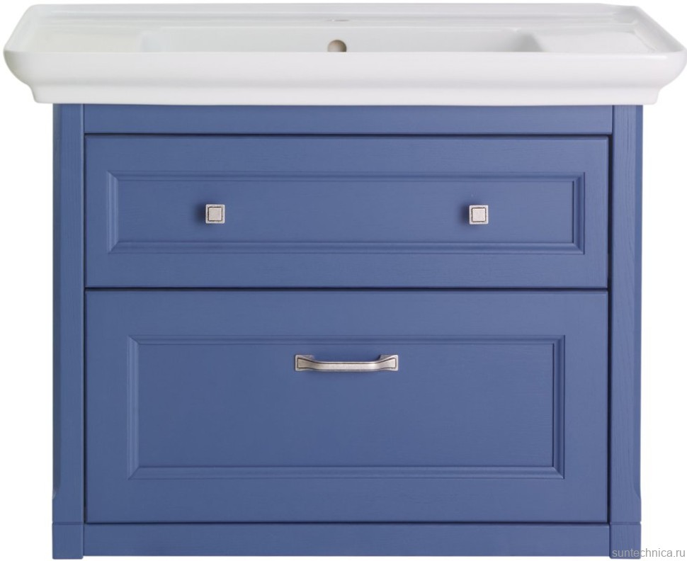 Тумба под раковину без столешницы ASB-Woodline Толедо 85 smalt