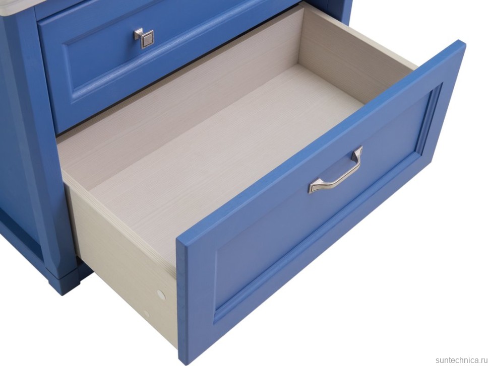 Тумба под раковину без столешницы ASB-Woodline Толедо 85 smalt