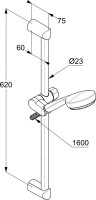Душевой гарнитур Kludi Logo 3S 6836305-00