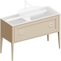 Тумба под раковину KERAMA MARAZZI Plaza Classic Neo 120 с органайзером, капучино матовый