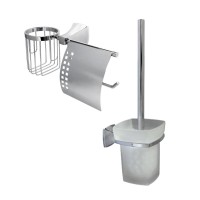 Набор Держатель Wasserkraft Wern K-2559 с держателем освежителя воздуха + Ершик K-2527