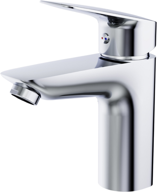 Смеситель для раковины BelBagno Due LVM-CRM-W0 хром