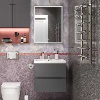 Мебель для ванной Art&Max Techno подвесная, 60, смоки софт