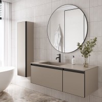 Тумба под раковину без столешницы Armadi Art Quatro 2 120 daphne, профиль anthracite