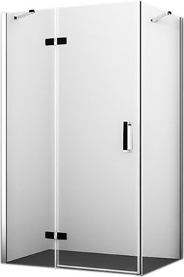 Душевой уголок Wasserkraft Aller 10H07LB black matt, 120x90 см