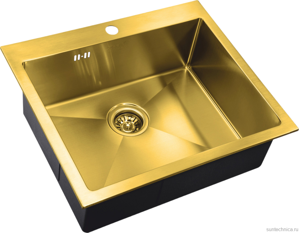 Комплект Мойка Zorg Inox PVD SZR-5951 bronze + Измельчитель Inox D