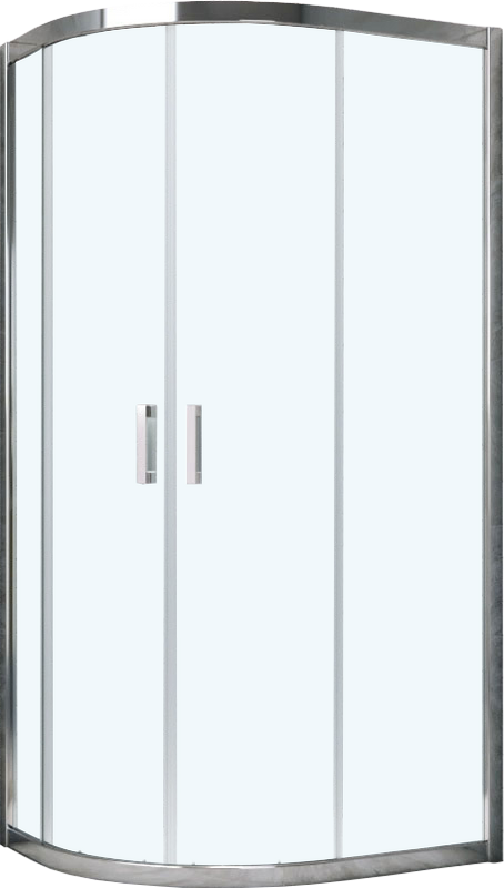 Душевой уголок Vegas Glass ZS-F Tur Novo h1900 120*100 08 01 профиль глянцевый хром, стекло прозрачное