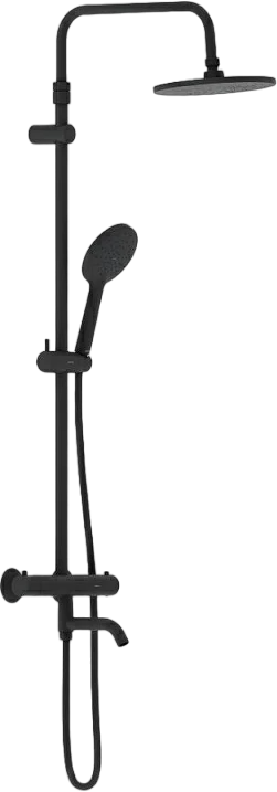 Душевая стойка Damixa Jupiter 977810300 черная матовая