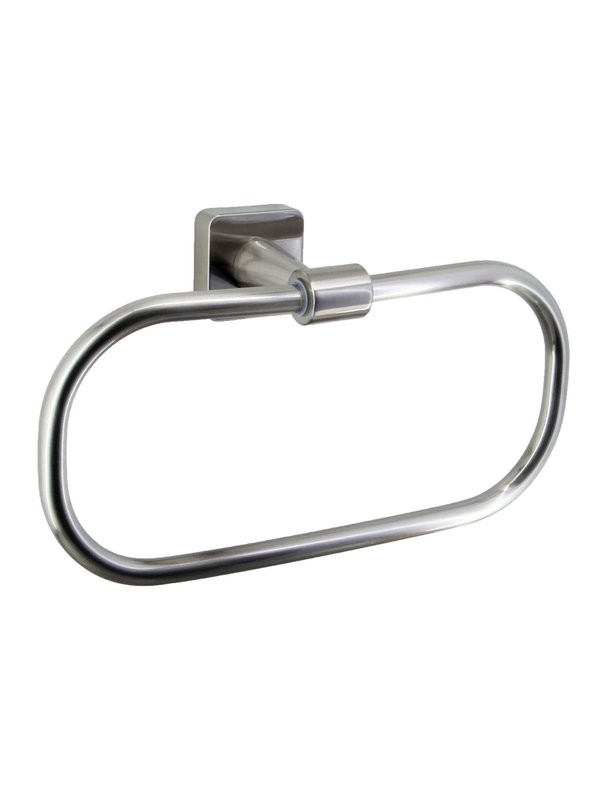 Держатель для полотенец Wasserkraft Rhin 8760 никель, кольцо