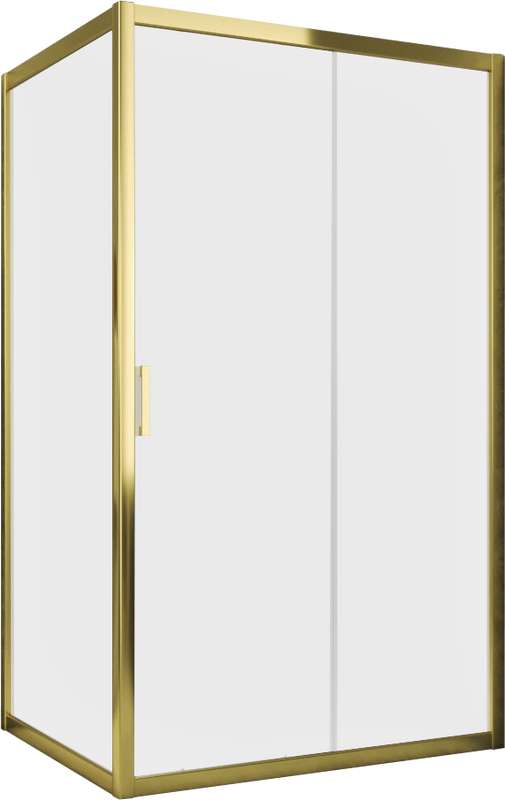 Душевой уголок Vegas Glass ZP+ZPV Tur Novo h1900 120*70 09 10 профиль золото, стекло сатин