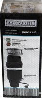 Комплект Мойка Florentina Липси 600 антрацит + Измельчитель Bone Crusher BC 610-AS