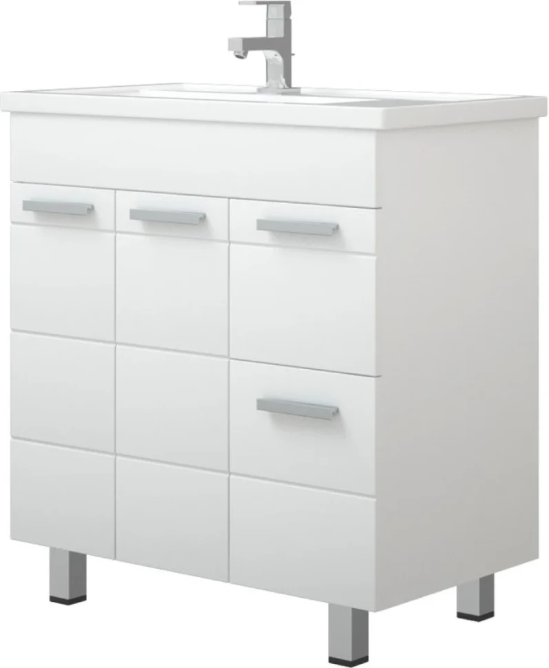 Тумба под раковину без столешницы Corozo Денвер 80, напольная