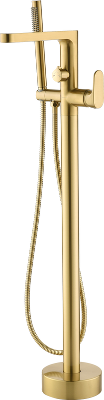 Напольный смеситель для ванны с душем Boheme Spectre 459-MG matt gold