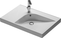 Раковина Hatria Grandangolo DX Y0YD01 75, без готовых отверстий под смеситель