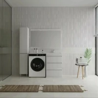 Мебель для ванной комнаты Style Line Даллас 110 Люкс Plus R напольная, белая, 3 ящика